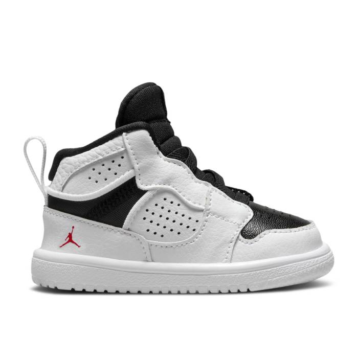 ナイキ エアジョーダン Air Jordan 【 Jordan Access Td \u0027White Black\u0027 Infant White/Black/Gym Red 】 もの言う花 白いこと 白いこと 黒いこと 黒いこと Red 赤・赤いこと