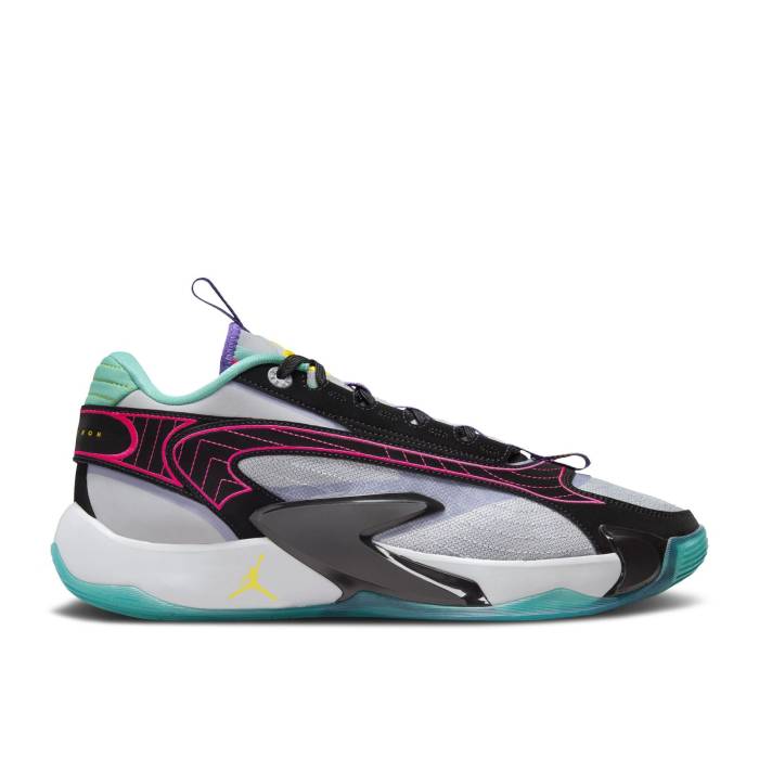 ナイキ エアジョーダン Air Jordan 【 Jordan Luka 2 Pf \u0027All-Star\u0027 Men Wolf Grey/Speed Yellow/Black/Hyper Jade/Psychic Purple/Pink Prime 】 メンズ 薄墨色 薄墨色 Speed 素早さ yellow 黄味がかった・黄色 黒いこと 黒いこと 翡翆・