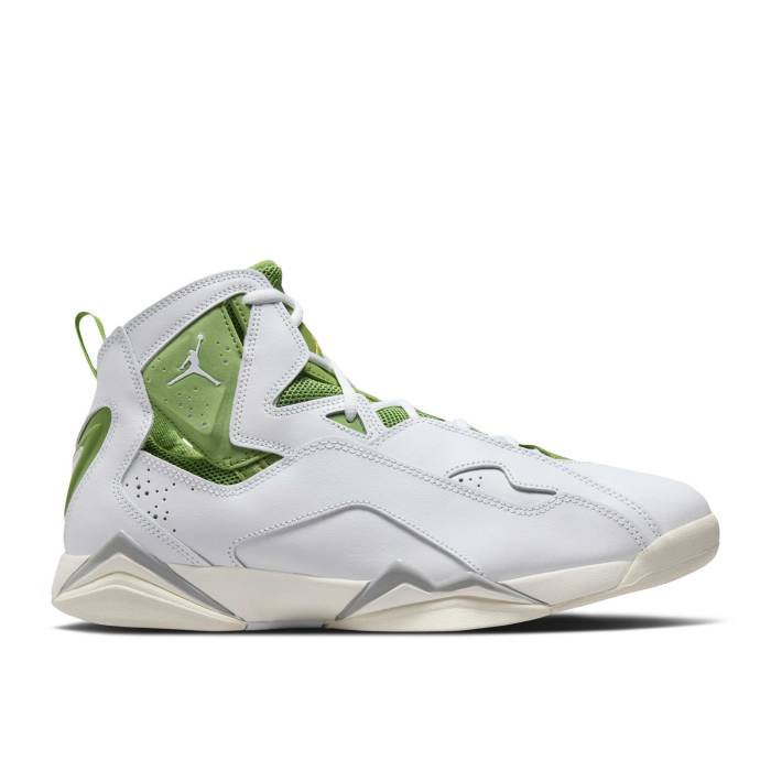 ナイキ エアジョーダン Air Jordan 【 Jordan True Flight \u0027Chlorophyll\u0027 Men White/Sail/Lightning/Chlorophyll 】 Flight 飛行 メンズ 白いこと 白いこと 雷光