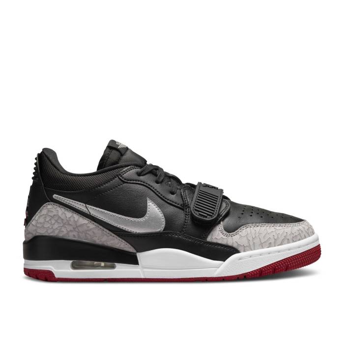 ナイキ エアジョーダン Air Jordan 【 Wmns Jordan Legacy 312 Low \u0027Black Cement\u0027 Women Black/Gym Red/Cement Grey/Metallic Silver 】 legacy レガシー レディース 黒いこと 黒いこと Red 赤・赤いこと 薄墨色・シメント 薄墨色 グレ