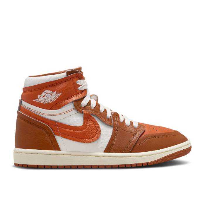 ナイキ エアジョーダン Air Jordan 【 Wmns Jordan 1 High Method Of Make \u0027Desert Orange\u0027 Women Desert Orange/Brilliant Orange/Coconut Milk/Sail 】 ご機嫌 レディース orange 橙・オレンジ色