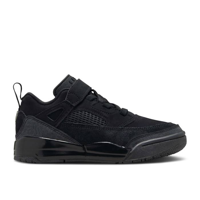 ナイキ　エアジョーダン Air Jordan 【 Jordan Spizike Low Ps 'Black Cat' Youth Black/Anthracite/Black 】 キッズ ベビー マタニティ キッズファッション 靴 スニーカー ジュニア キッズ 黒色 ブラック画像