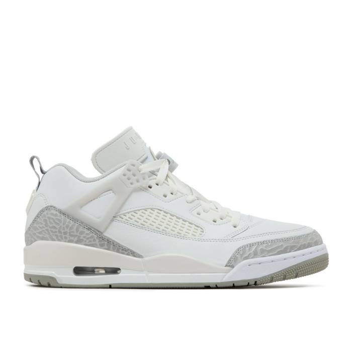 ナイキ エアジョーダン Air Jordan 【 Jordan Spizike Low \u0027Summit White Photon Dust\u0027 Men Summit White/Photon Dust/Phantom/Metallic Silver 】 白いこと 白いこと メンズ 白いこと 白いこと Silver しろがね色・しろがね色