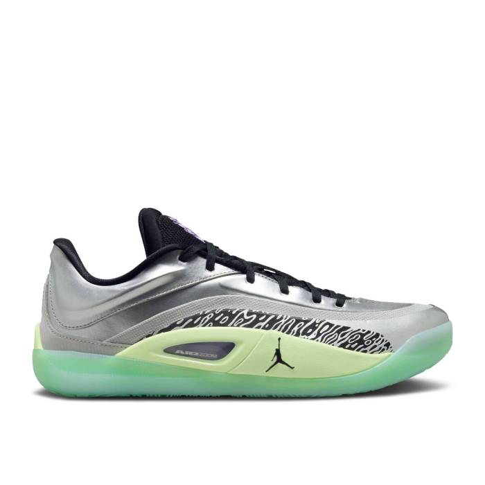 ナイキ エアジョーダン Air Jordan 【 Jordan Zion 4 Damascus Men Grey Fog/Black/Metallic Silver/Barely Volt/Action Grape/Mint Foam 】 メンズ 灰色 グレー 黒色 ブラック Silver 銀色・シルバー アクション