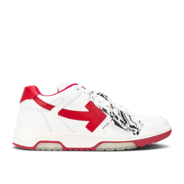 オフホワイト Off-White 【 Out Of Office White Red Men White/Red 】 メンズ 白色 ホワイト Red 赤・レッド