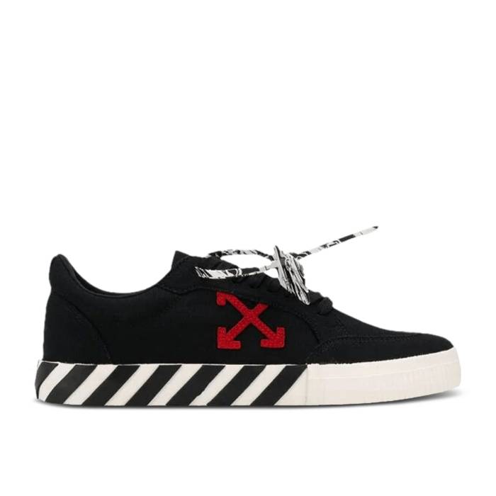 オフホワイト Off-White 【 Vulc Low 'Black Red' Men Black/Red 】 メンズ 黒色 ブラック Red 赤・レッド|スニケス
