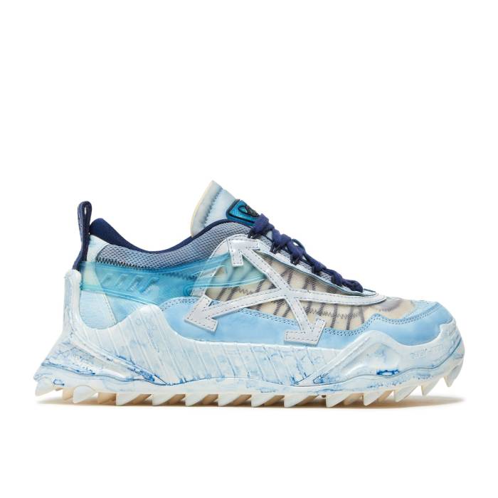 象牙色 Off-White 【 Odsy-1000 \u0027Blue Overdye\u0027 Men Blue/White 】 メンズ 青味 青み 白いこと 白いこと
