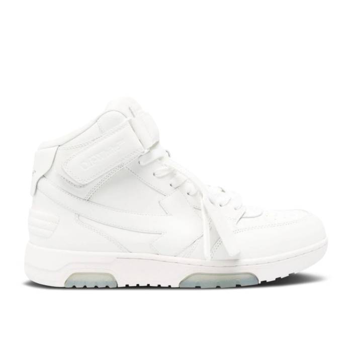 オフホワイト Off-White 【 Out Of Office Mid 'White Clear Sole' Men White/White 】 ミッド メンズ 白色 ホワイト