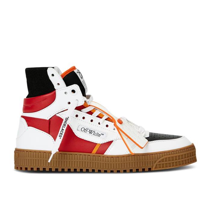 象牙色 Off-White 【 Off-Court 3.0 High \u0027White Red Gum\u0027 Men Red/White 】 御機嫌 Red 赤・赤いこと メンズ Red 赤・赤いこと 白いこと 白いこと