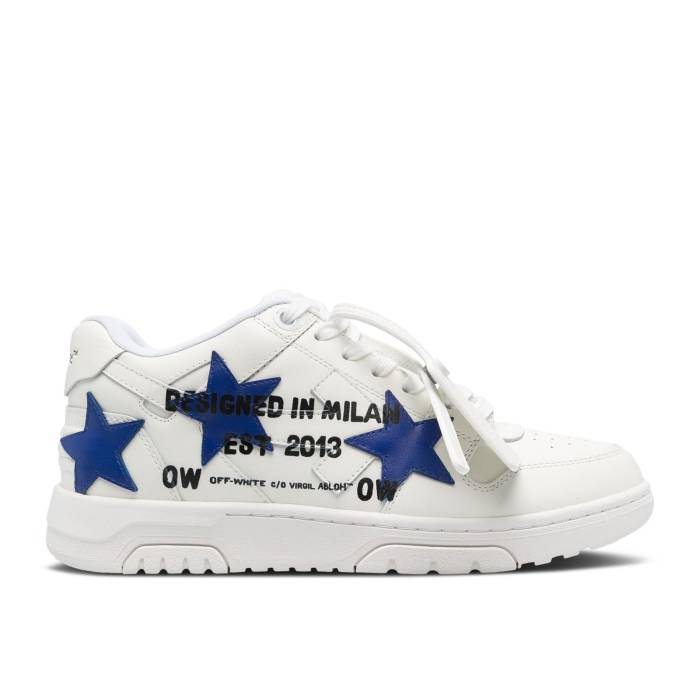 象牙色 Off-White 【 Out Of Office \u0027Animation\u0027 Men White/Blue 】 メンズ 白いこと 白いこと 青み 青色