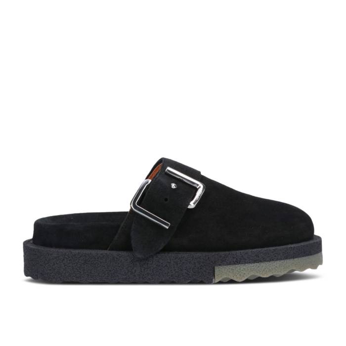 オフホワイト Off-White 【 Sponge Clog \'Black\' Men Black 】 メンズ 黒色 ブラック｜スニケス