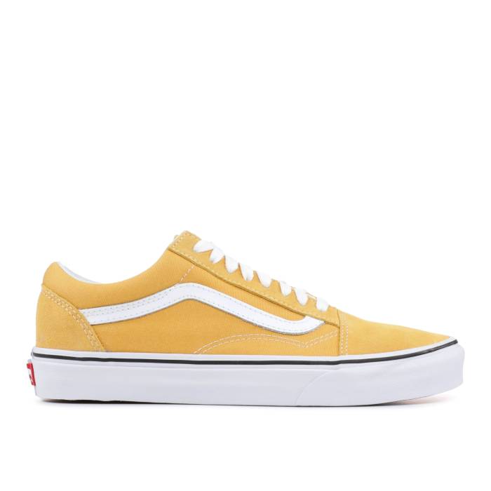 ヴァンズ Vans 【 Old Skool Ochre Men Ochre/True White 】 メンズ 白色 ホワイト