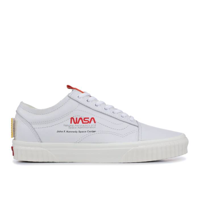 ヴァンズ Vans 【 Nasa X Old Skool 'Space Voyager' Men True White 】 メンズ 白色 ホワイト|スニケス