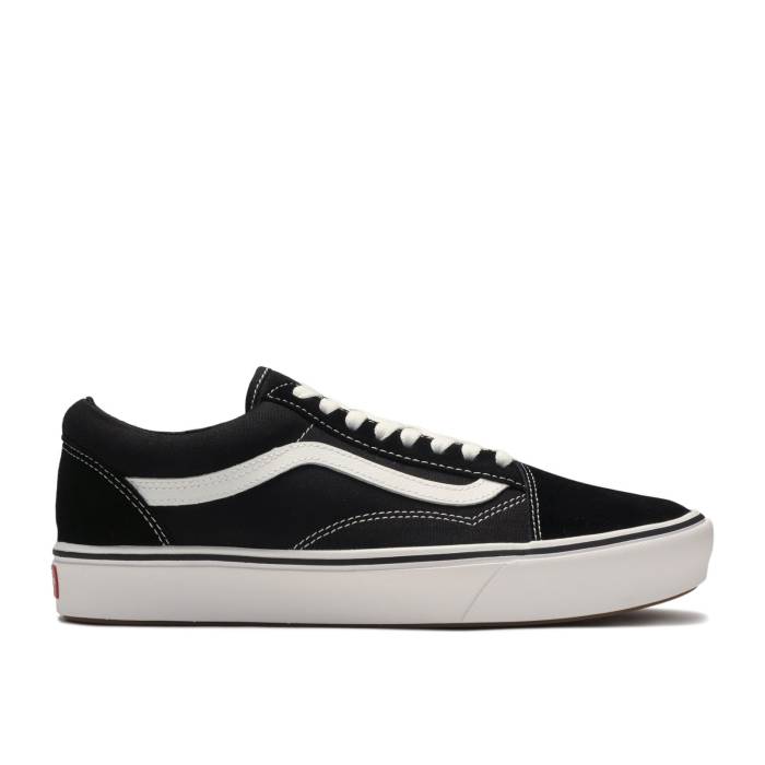ヴァンズ Vans 【 Old Skool Comfy Cush Black White Men Black/White 】 メンズ 黒色 ブラック 白色 ホワイト