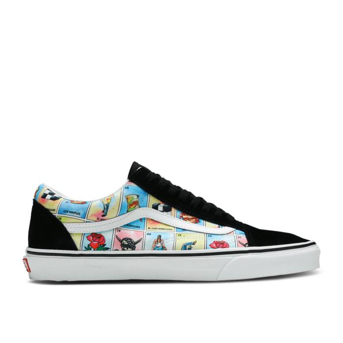 ヴァンズ Vans 【 Old Skool \u0027Los \u0027 Men Multi-Color/True White 】 メンズ 白いこと 白いこと