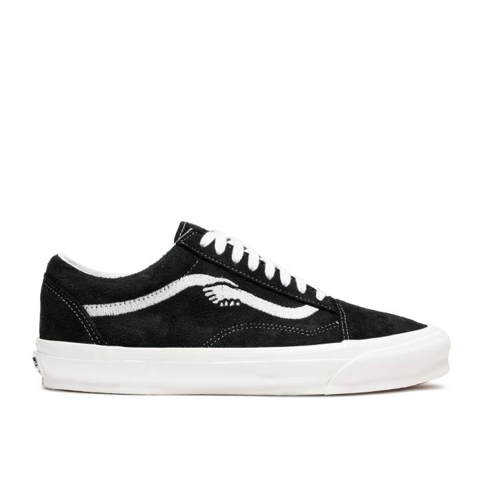 ヴァンズ Vans 【 Notre X Vault Og Old Skool Lx \u0027Black\u0027 Men Black/Marshmallow 】 雄捩子 メンズ 黒いこと 黒いこと