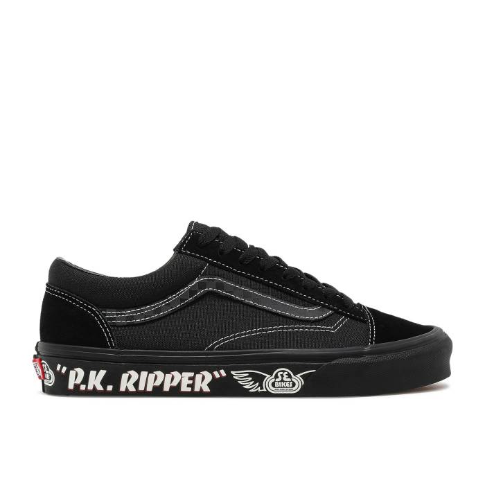 ヴァンズ Vans 【 Se Bikes X Style 36 \u0027P.k. Ripper\u0027 Men Black/Reflective 】 メンズ 黒いこと 黒いこと