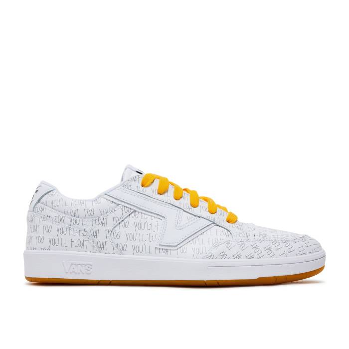 ヴァンズ Vans 【 House Of Terror X Lowland Comfycush \u0027It\u0027 Men True White 】 メンズ 白いこと 白いこと