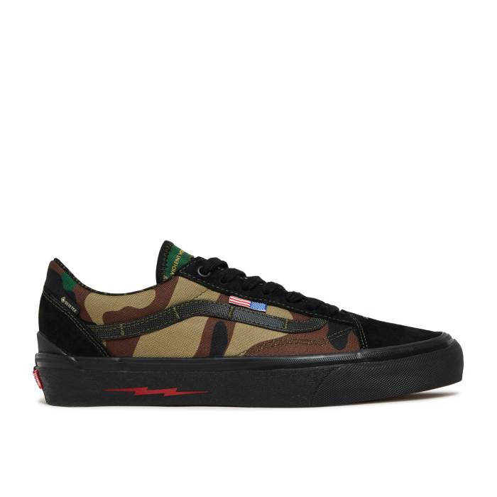 ヴァンズ Vans 【 Defcon X Old Skool Gtx \u0027Black Woodland Camo\u0027 Men Black/Woodland 】 ウッドランド メンズ 黒いこと 黒いこと ウッドランド メンズ靴-スニーカー