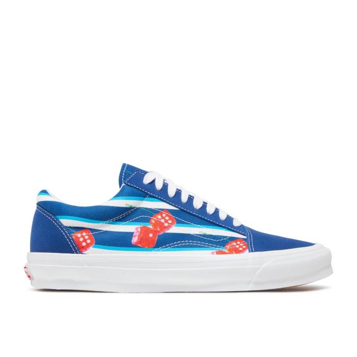 ヴァンズ Vans 【 Og Old Skool Lx \u0027Snake Eyes - True Blue\u0027 Men True Blue 】 メンズ 青味 青み