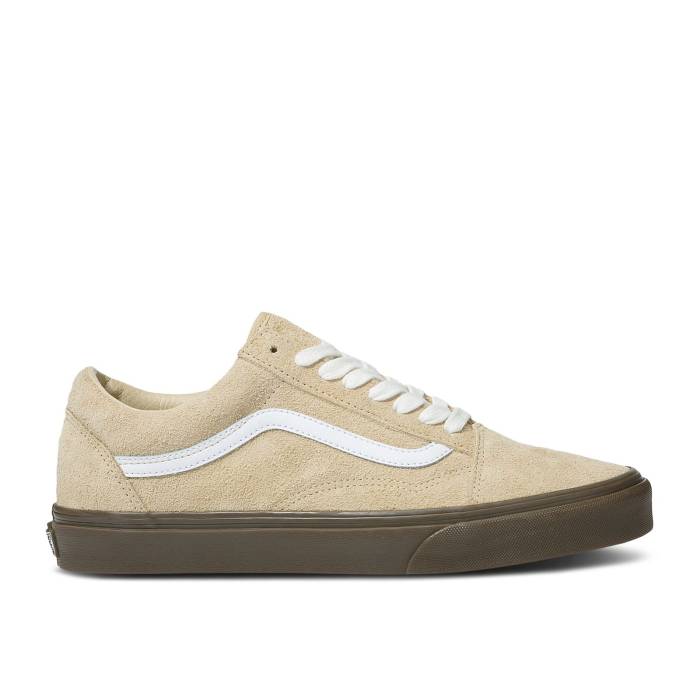 ヴァンズ Vans 【 Old Skool \u0027Hairy Suede - Khaki\u0027 Men Khaki 】 スエード・スウェード メンズ カーキ