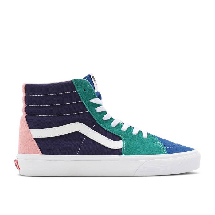 ヴァンズ Vans 【 Sk8-Hi \u0027Retro Court\u0027 Men Multi-Color/True White 】 滑るご機嫌 メンズ 白いこと 白いこと 靴-メンズ靴-スニーカー