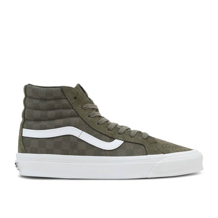 ヴァンズ Vans 【 Og Sk8-Hi Lx \u0027Checkerboard - Grape Leaf\u0027 Men Grape Leaf 】 滑るご機嫌 メンズ