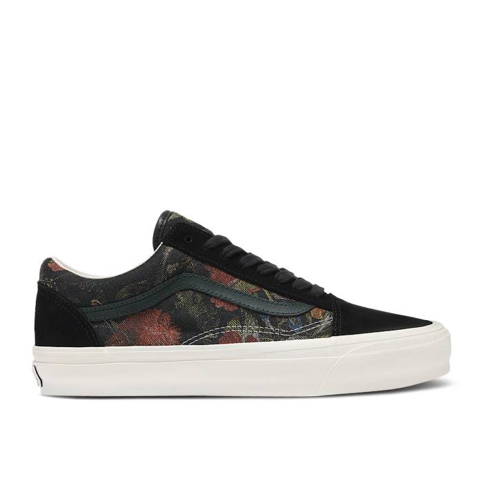 ヴァンズ Vans 【 Old Skool 36 Lx \u0027Jacquard Floral Pack\u0027 Men Floral Black 】 メンズ 黒いこと 黒いこと