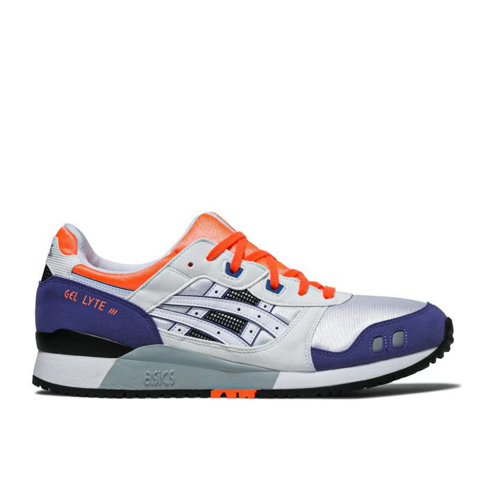アシックス Asics 【 Gel Lyte 3 Og Retro \u0027Orange Purple\u0027 2020 Men White/Orange 】 レトロ メンズ 白いこと 白いこと orange 橙・オレンジ色