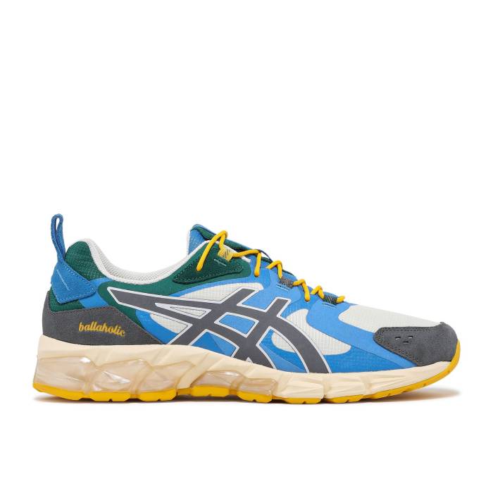 アシックス Asics 【 Ballaholic X Gel Quantum 180 'Cream Metropolis' Men Cream/Metropolis 】 メンズ クリーム