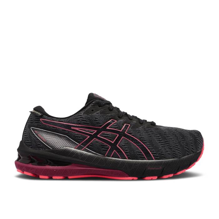 アシックス Asics 【 Wmns Gt 2000 10 Gtx \u0027Carrier Grey Red\u0027 Women Carrier Grey/Black 】 薄墨色 薄墨色 レディース 薄墨色 薄墨色 黒いこと 黒いこと