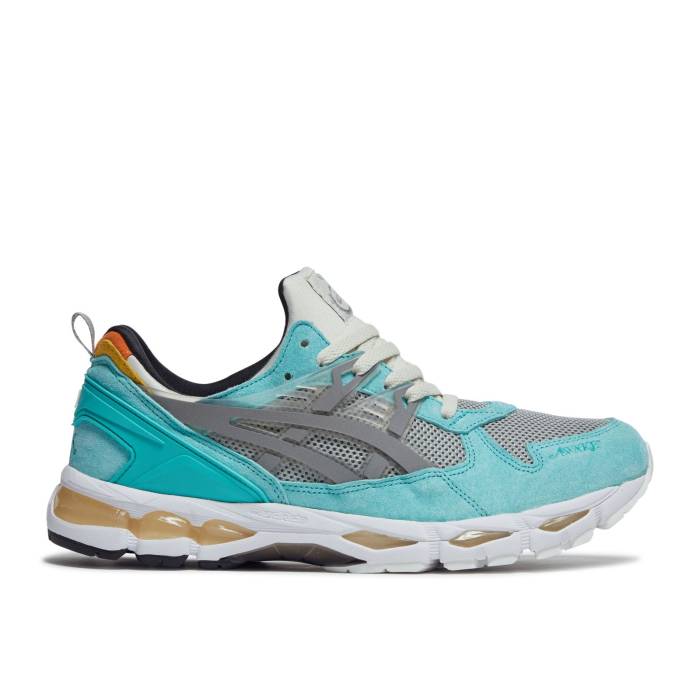 アシックス Asics 【 Awake Ny X Gel Kayano 21 \u0027Teal\u0027 Men Teal/Pure Silver 】 メンズ 純然たる Silver しろがね色・しろがね色