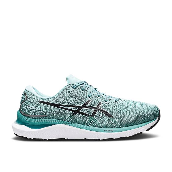 アシックス Asics 【 Wmns Gel Cumulus 24 \u0027Oasis Green\u0027 Women Oasis Green/Black 】 レディース green 緑・緑であること 黒いこと 黒いこと