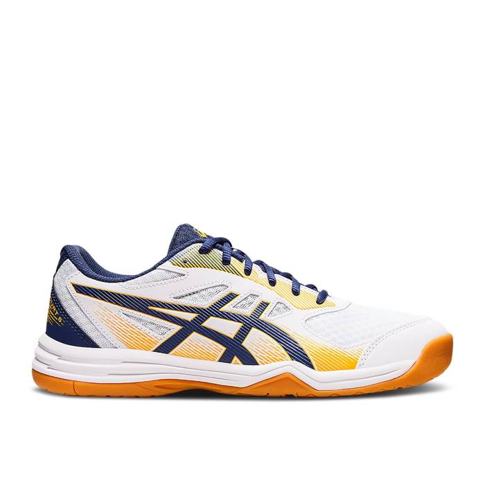 アシックス Asics 【 Upcourt 5 White Deep Ocean Gum Men White/Deep Ocean 】 ディープ メンズ 白色 ホワイト ディープ