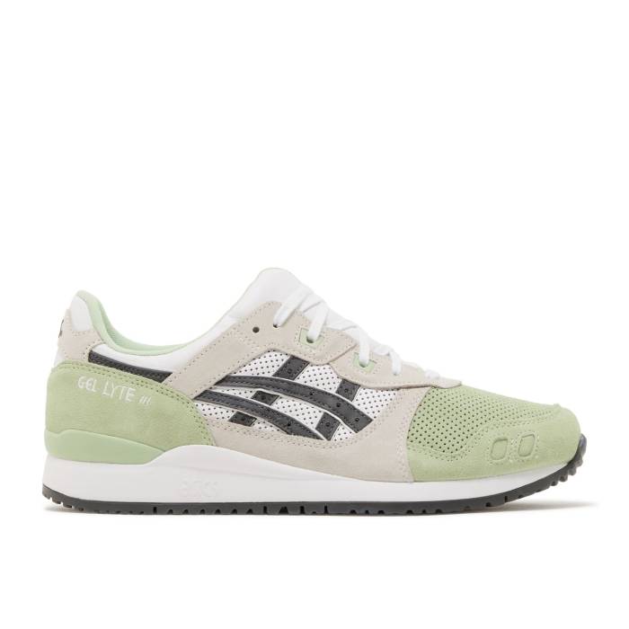 アシックス Asics 【 Gel Lyte 3 Og 'Colored Toe Pack - Jade' Men Jade/Obsidian Grey 】 メンズ 翡翠・ジェード 灰色 グレー|スニケス