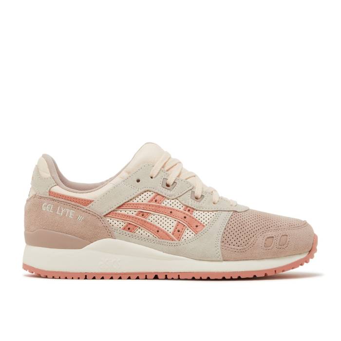 アシックス Asics 【 Gel Lyte 3 Og \u0027Colored Toe Pack - Salmon\u0027 Men Fawn/Salmon 】 メンズ