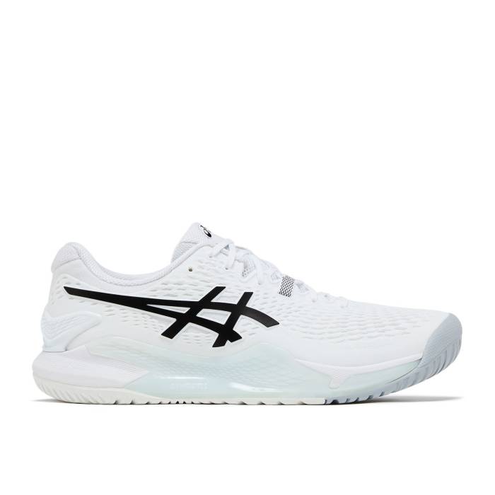 アシックス Asics 【 Gel Resolution 9 \u0027White Black\u0027 Men White/Black 】 メンズ 白いこと 白いこと 黒いこと 黒いこと