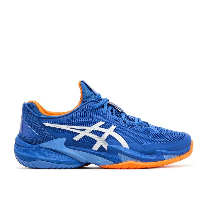 アシックス Asics 【 Court Ff 3 Novak Tuna Blue Men Tuna Blue/White 】 コート メンズ 青色 ブルー 白色 ホワイト