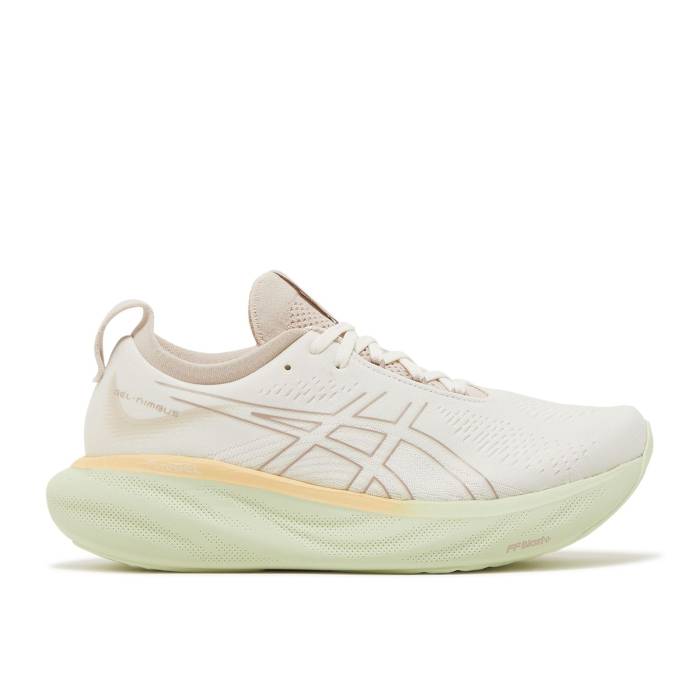 アシックス Asics 【 Gel Nimbus 25 Cream Fawn Men Cream/Fawn 】 メンズ クリーム