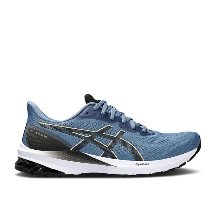 アシックス Asics 【 Gt 1000 12 \u0027Storm Blue Dune\u0027 Men Storm Blue/Dune 】 青味 青み メンズ 青味 青み
