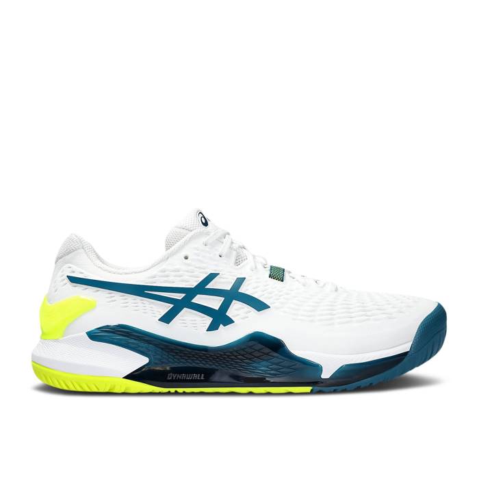 アシックス Asics 【 Gel Resolution 9 Wide 'White Restful Teal' Men White/Restful Teal 】 メンズ 白色 ホワイト｜スニケス 44,005円