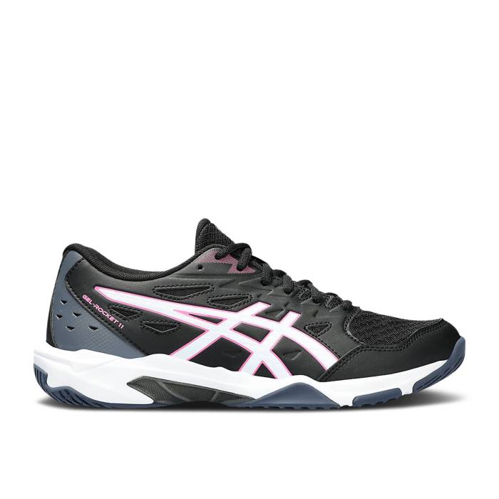 アシックス Asics 【 Wmns Gel Rocket 11 \u0027Black White\u0027 Women Black/White 】 レディース 黒いこと 黒いこと 白いこと 白いこと