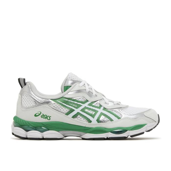 アシックス Asics 【 Hidden Ny X Gel Nyc Men White/Jolly Green 】 メンズ 白いこと 白いこと green 緑・緑であること