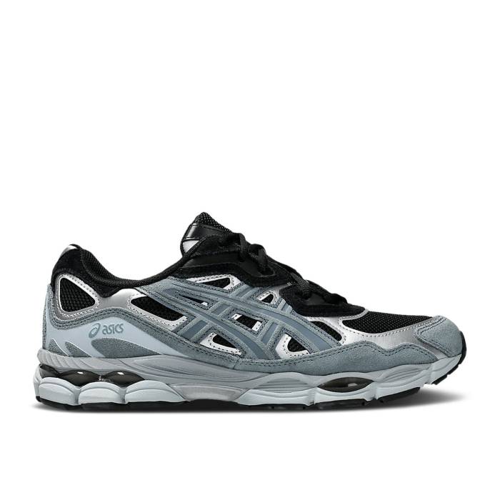 アシックス Asics 【 Gel Nyc \u0027Black Fjord Grey\u0027 Men Black/Fjord Grey 】 メンズ 黒いこと 黒いこと 薄墨色 薄墨色