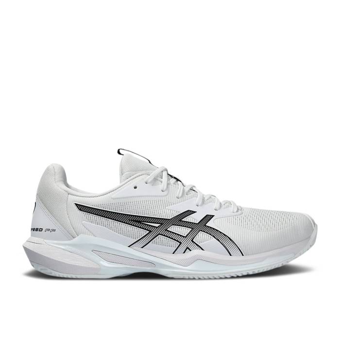 アシックス Asics 【 Solution Speed Ff 3 Clay White Black Men White/Black 】 Speed スピード メンズ 白色 ホワイト 黒色 ブラック