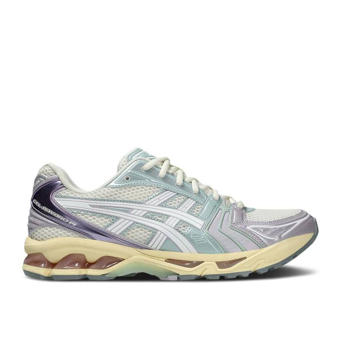 アシックス Asics 【 Gel Kayano 14 'Cream Dusk Violet' Men Cream/Dusk Violet 】 メンズ クリーム 紫・バイオレット