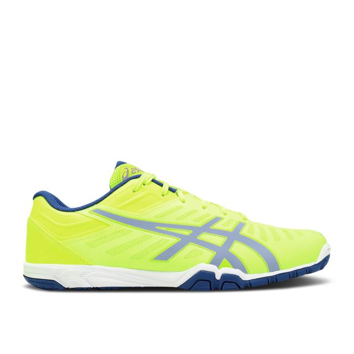 アシックス Asics 【 Attack Excounter 2 \u0027Safety Yellow\u0027 Men Safety Yellow/Arctic Sky 】 メンズ yellow 黄味がかった・黄色 天の原