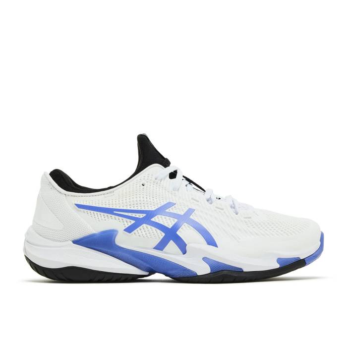 アシックス Asics 【 Court Ff 3 \u0027White Sapphire\u0027 Men White/Sapphire 】 厚地の外套 メンズ 白いこと 白いこと