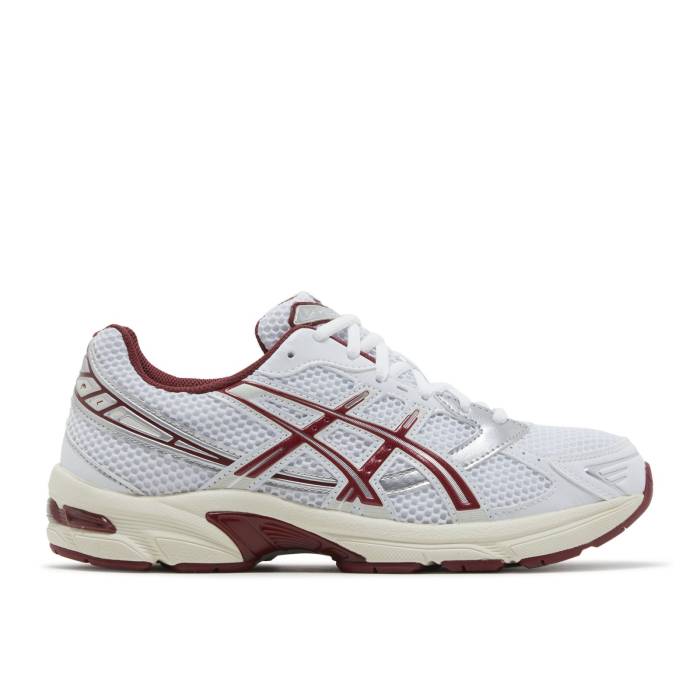 アシックス Asics 【 Wmns Gel 1130 \u0027White Red Dahlia\u0027 Women White/Red Dahlia 】 Red 赤・赤いこと レディース 白いこと 白いこと Red 赤・赤いこと