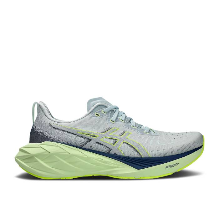 アシックス Asics 【 Novablast 4 \u0027Cool Grey Blue Expanse\u0027 Men Cool Grey/Blue Expanse 】 薄墨色 薄墨色 青み 青色 メンズ 冷やりとした 薄墨色 薄墨色 青み 青色